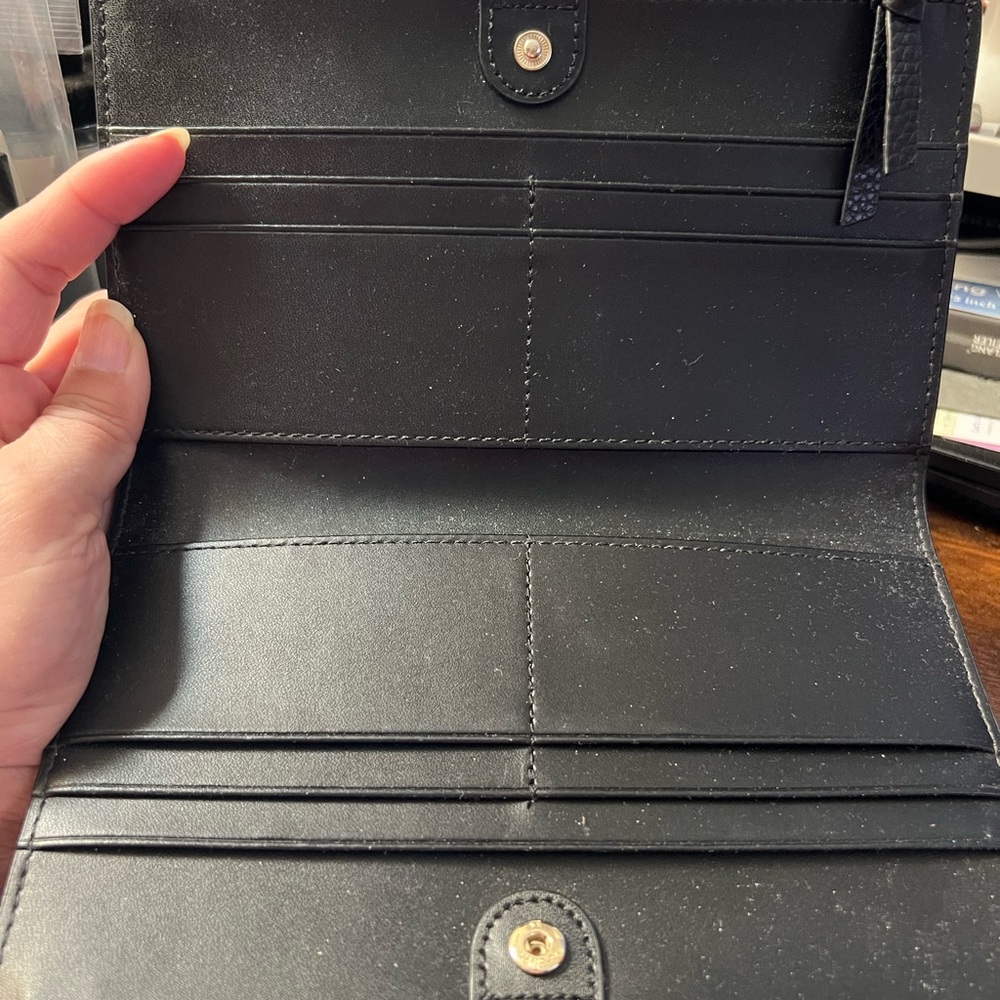 Kate Spade Malea Mulberry Street Black Large Wallet Gently used, like new - Picture 3 of 9